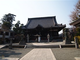 本覚寺の本堂。